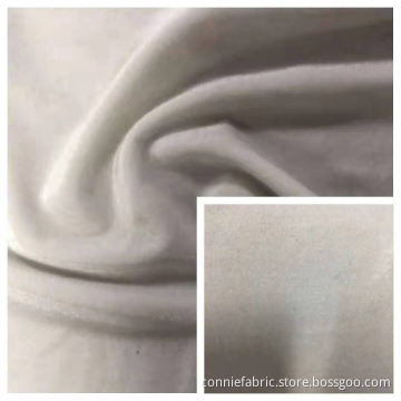 95%Polyester 5%Spandex Golden Velvet Knitted Fabric